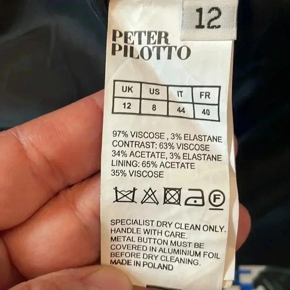 Peter Piloto Knee- Length Abstract Pencil Skirt - US 8/ UK  12 - Picture 7 of 8